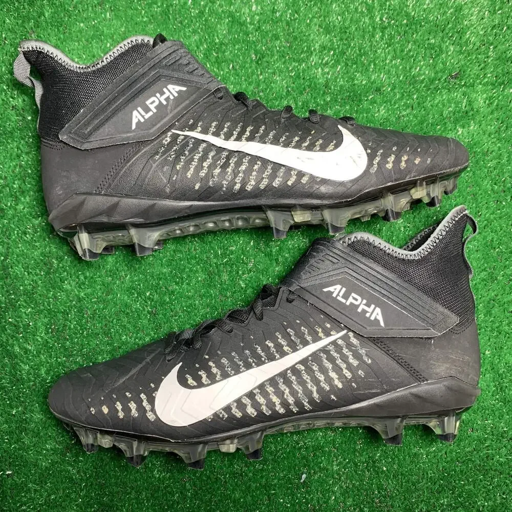 Nike Alpha Menace Pro 2 Mid Football Cleats Mens 11.5 AQ3209-002